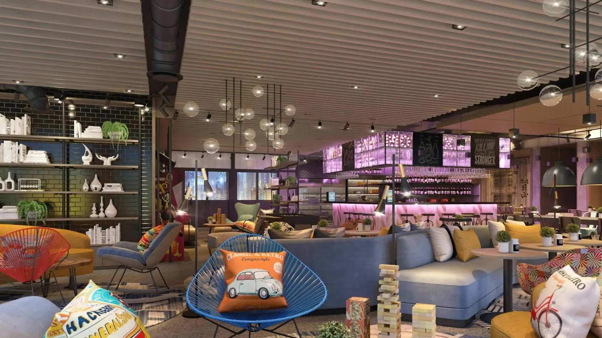 Moxy Kuala Lumpur Chinatown Hotel 4*,